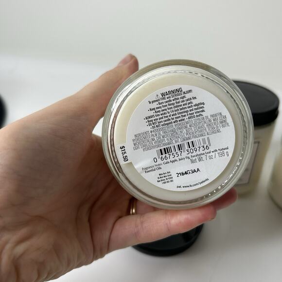 Bath & Body Works Candles Autumn Scented Essential Oils Lot Of 3 7oz Fall - Picture 3 of 5